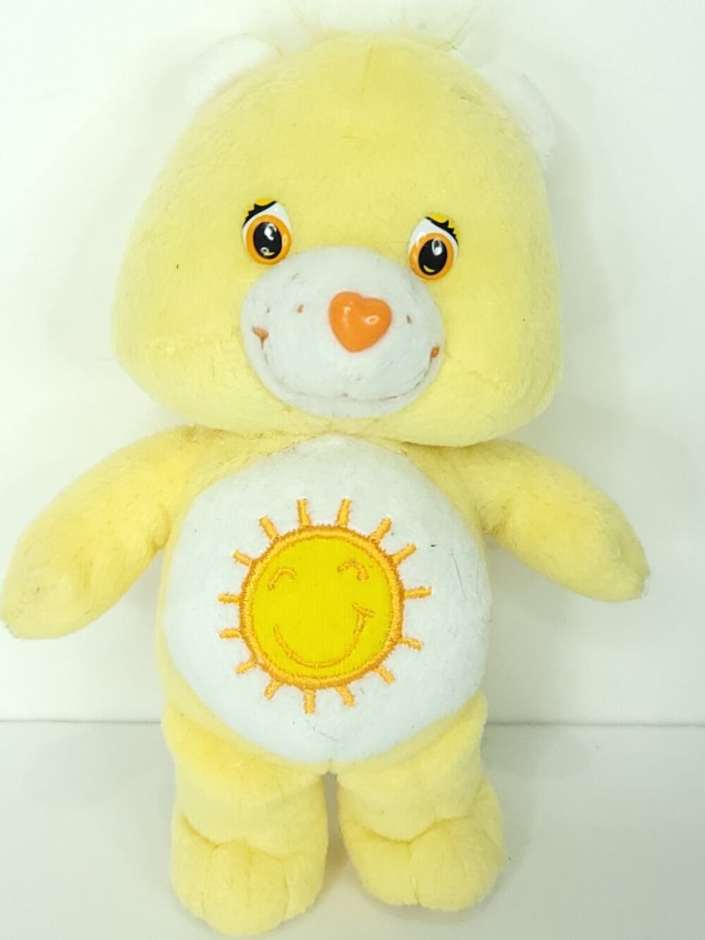 Care Bears Funshine Bear Plush Stuffed Animal Yellow Sunshine 8" Play Along